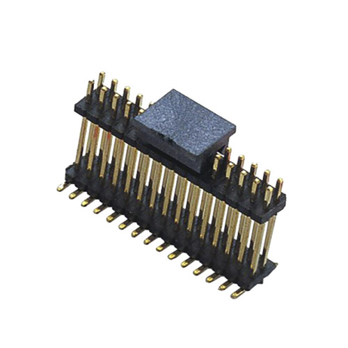 2.54mm Pitch Dual Row Two Layer Plastic SMT Pin Header