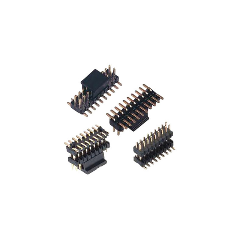 1.27mm Pitch Dual Row SMT Male Pin Header